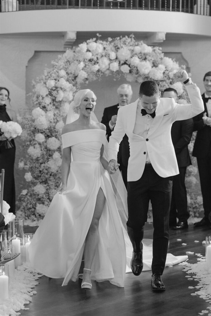 Leo Ballroom Omaha wedding ceremony.